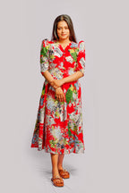 Empire waist mini dress