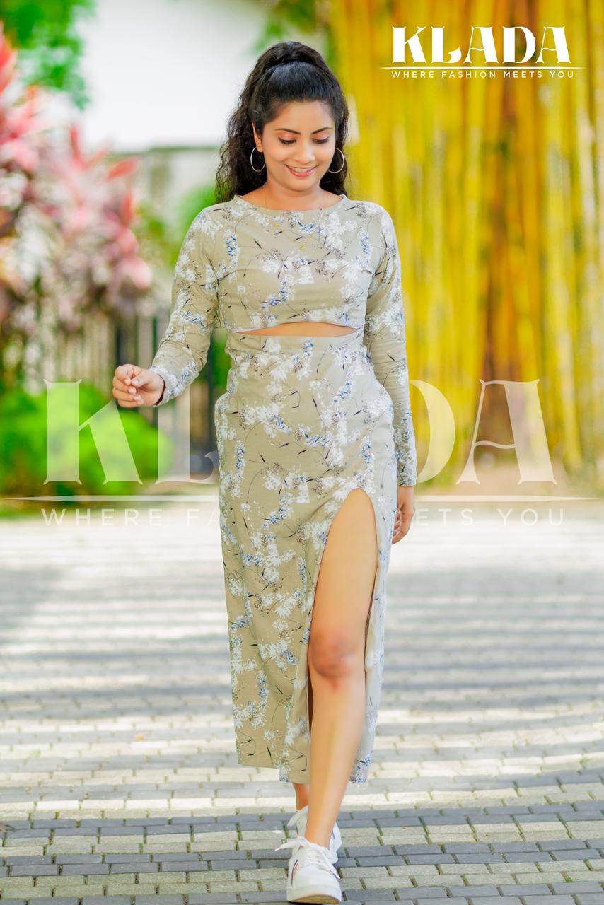 Split Thigh Bodycon Dress