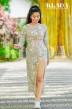 Split Thigh Bodycon Dress