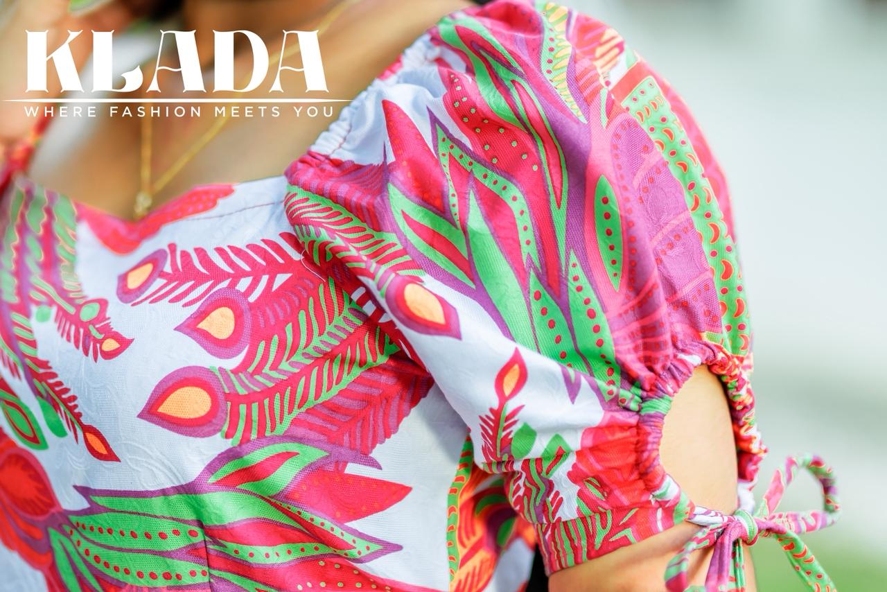 Linen Embroidered Maxi Dress